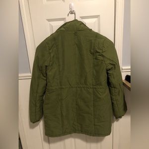 Breckenridge Green Coat Parka Jacket